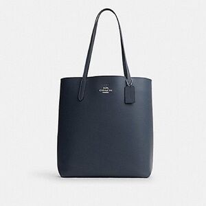Coach Midnight Blue Leather Tote
